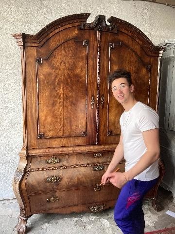 Mahogany cabinet